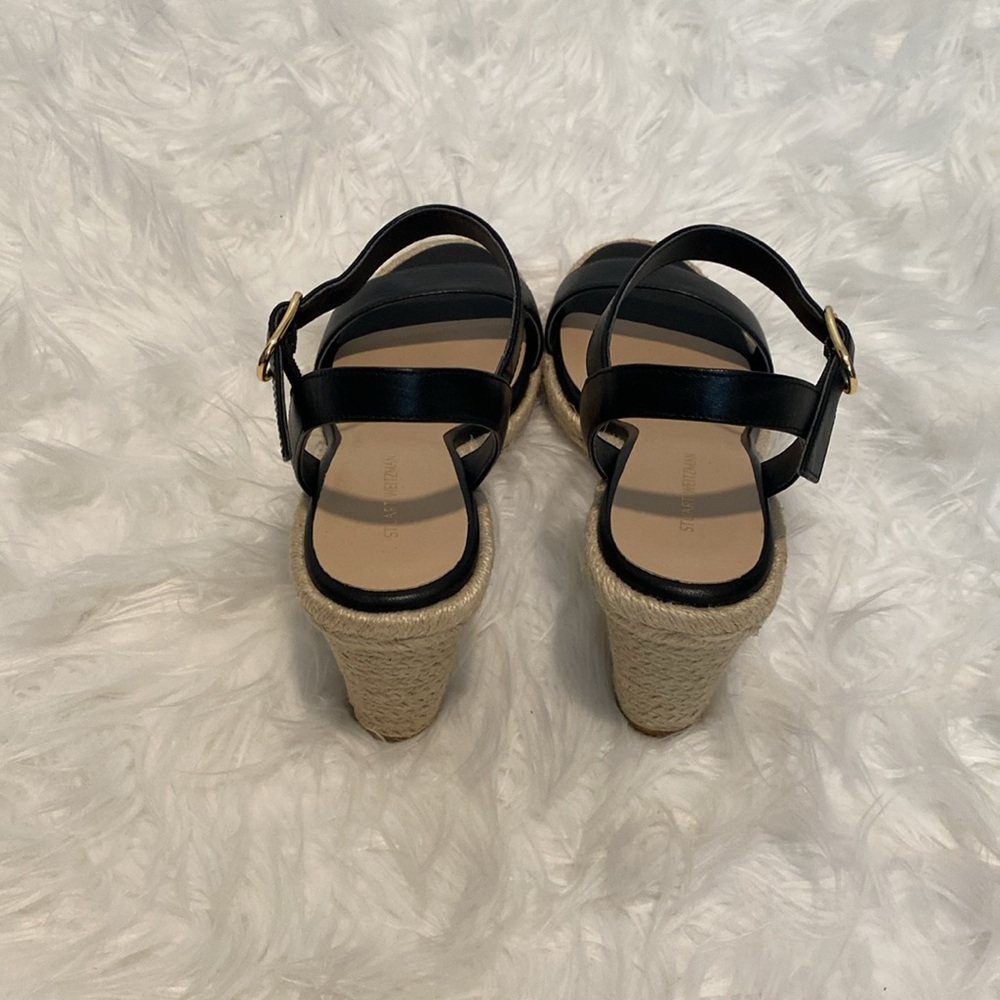 Stuart Weitzman Wedge Sandals - Picture 4 of 5